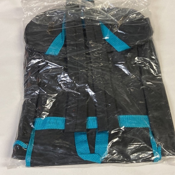 Vintage The Disney Channel Get Goofy Backpack Black/Teal NEW! - Picture 4 of 4